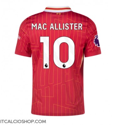 Liverpool Alexis Mac Allister #10 Prima Maglia 2024-25 Manica Corta